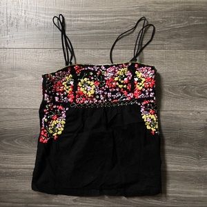 H&M Floral Embroidered Top